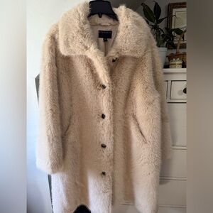 Bernardo faux fur coat NWOT